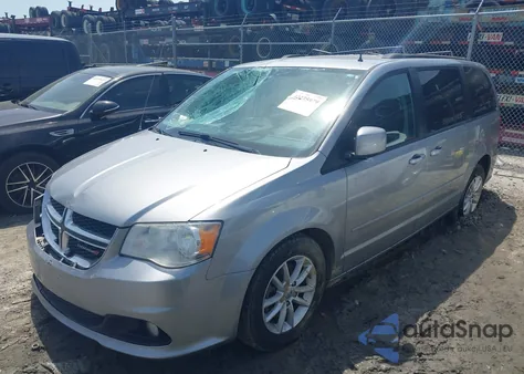 2016 Dodge Grand Caravan Sxt from USA, damaged, VIN 2C4RDGCG5GR352827